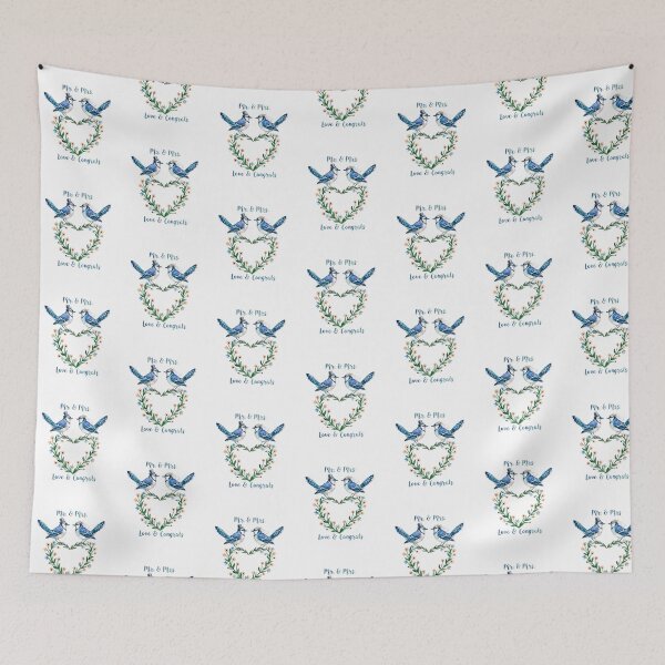 Item preview, Blue Jay Wedding designed and sold by Roy & Tiffany.