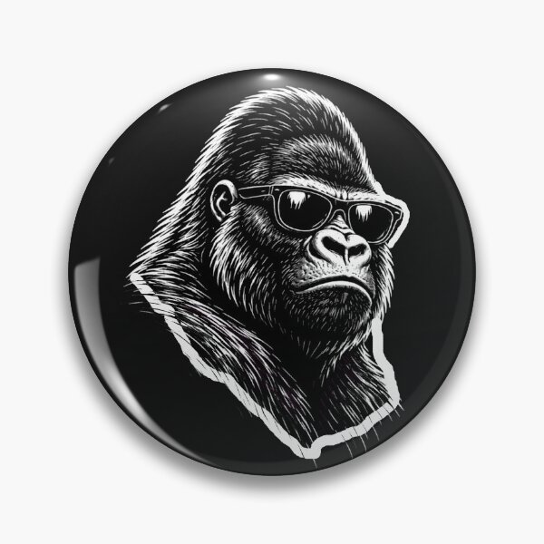 Item preview, Gorilla With Attitude Glasses designed and sold by erozzz.