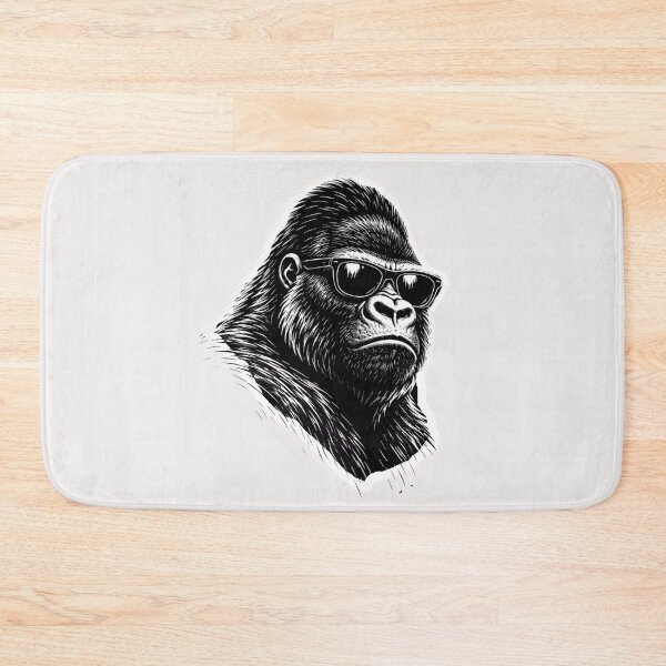 Item preview, Gorilla With Attitude Glasses designed and sold by erozzz.