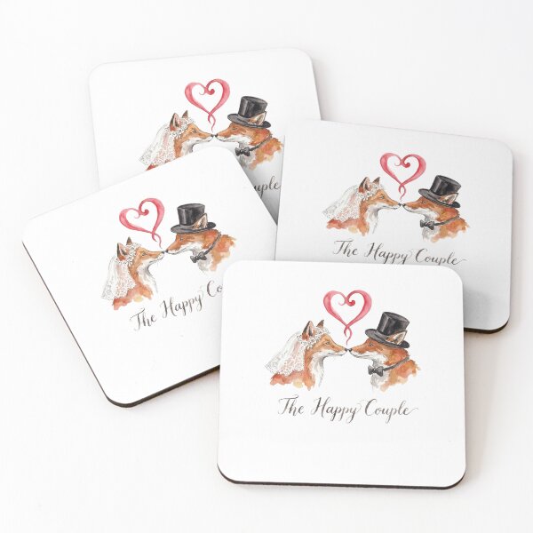 Item preview, Fox Wedding Heart designed and sold by Roy & Tiffany.