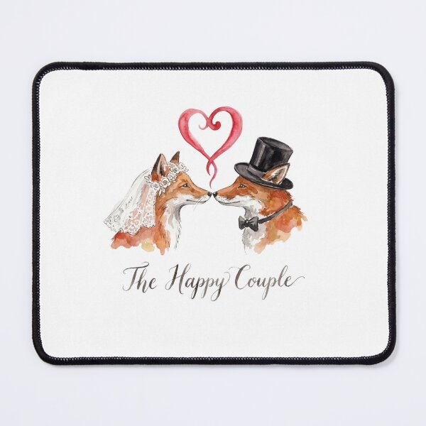 Item preview, Fox Wedding Heart designed and sold by Roy & Tiffany.