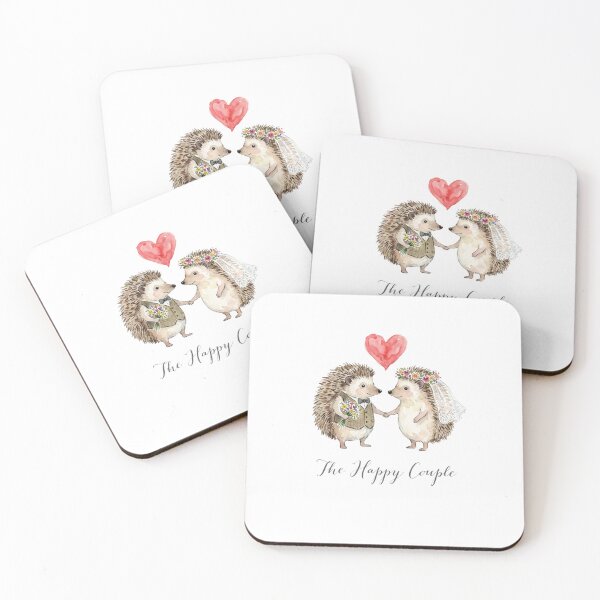 Item preview, Hedgehog Wedding Couple designed and sold by Roy & Tiffany.
