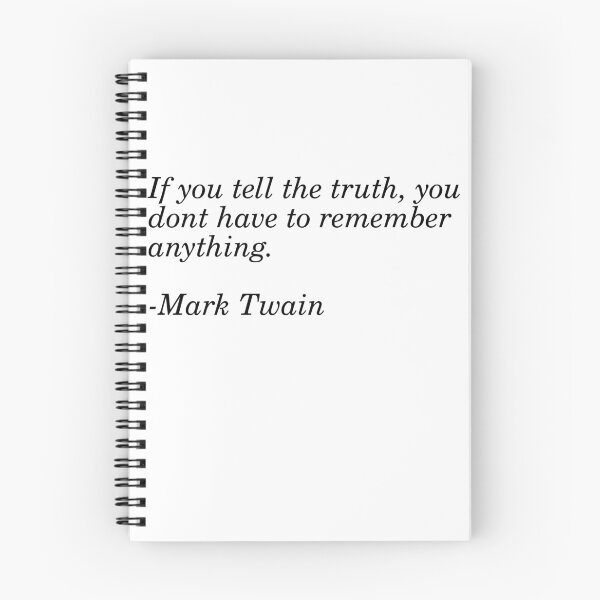 Item preview, Mark Twain Quote designed and sold by Fictional-Co.