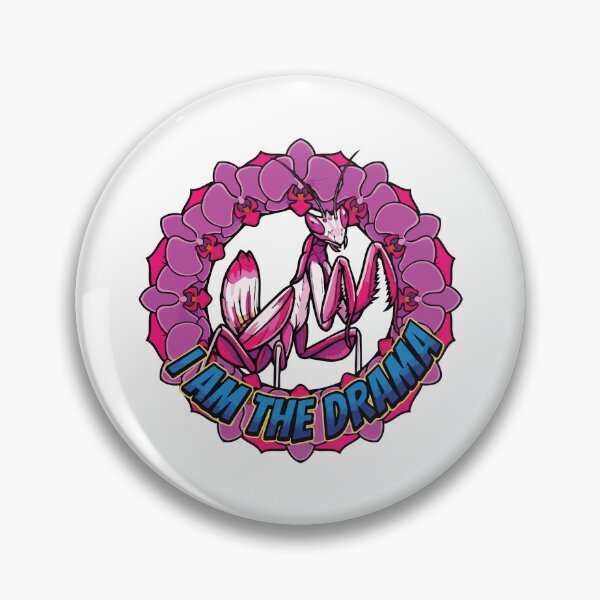 Item preview, I Am The Drama Pop Art Orchid Mantis Flower Frame designed and sold by Arc2020.