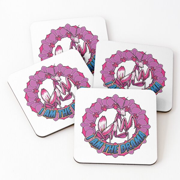 Item preview, I Am The Drama Pop Art Orchid Mantis Flower Frame designed and sold by Arc2020.