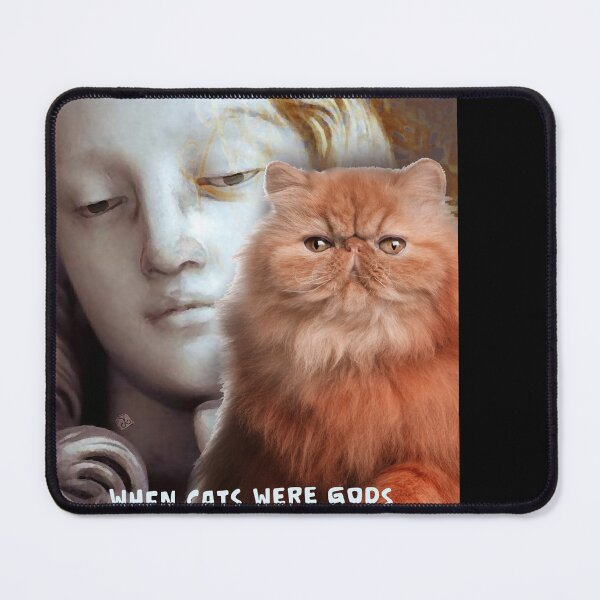 Item preview, When Cats Were Gods They Were Guardians Of Art (by ACCI) designed and sold by VanyssaGraphics.