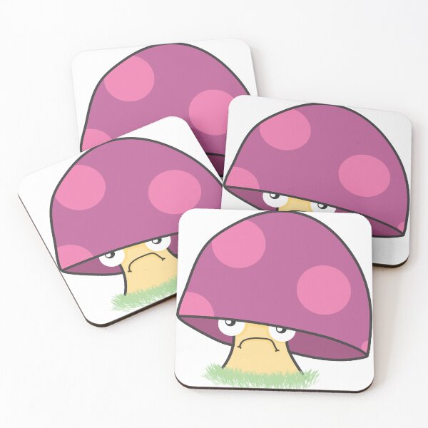 Item preview, Grumpy Purple Mushroom Character designed and sold by CorruptFarmr.