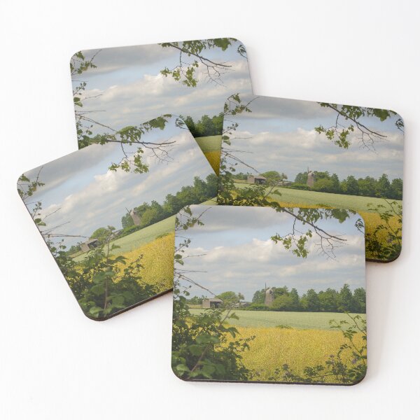 Item preview, English Countryside Windmill Through Hedgerow | Barnack, Cambridgeshire designed and sold by MikeWalksUK.