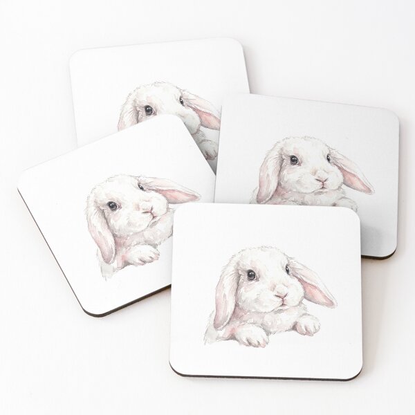 Item preview, Lop Bunny Portrait designed and sold by Tiffany Roy.
