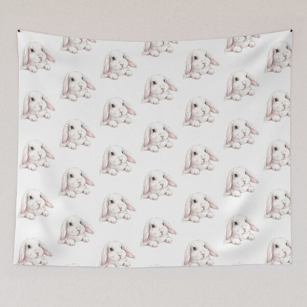 Item preview, Lop Bunny Portrait designed and sold by Roy & Tiffany.