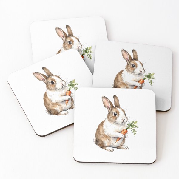 Item preview, Bunny Holding Carrot designed and sold by Roy & Tiffany.