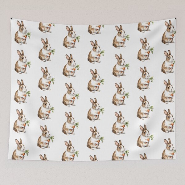 Item preview, Bunny Holding Carrot designed and sold by Roy & Tiffany.