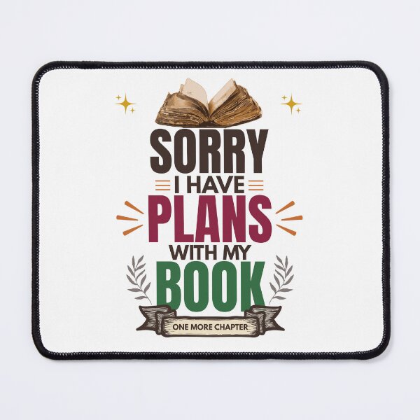 Item preview, Sorry I Have Plans With My Book Vintage Book Lover T-Shirt designed and sold by Uvclick.