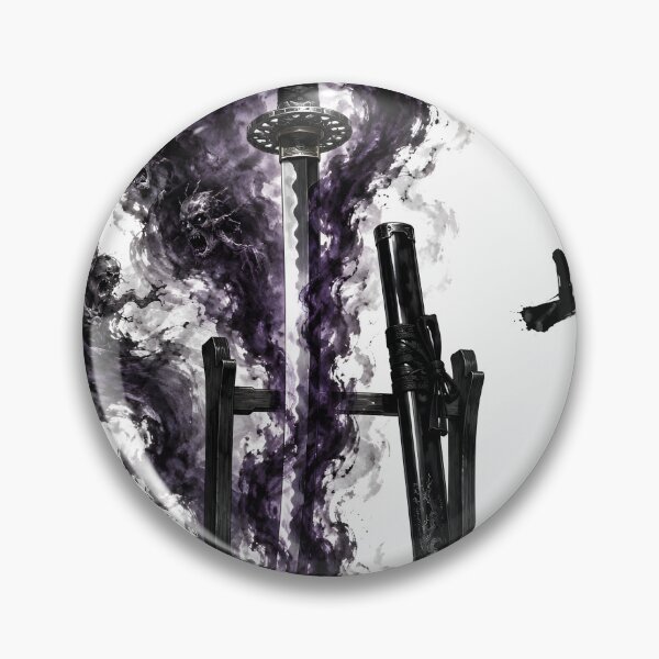 Item preview, Cursed Muramasa Katana Japanese Demon Blade Art designed and sold by MouradStudio.