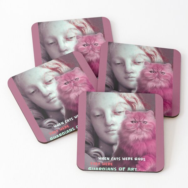 Item preview, When Cats Were Gods They Were Guardians Of Art (by ACCI) designed and sold by VanyssaGraphics.