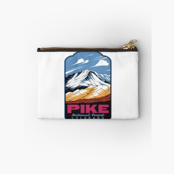 Item preview, Pikes Peak Pike National Forest Retro Travel Poster designed and sold by HalpinDesign.