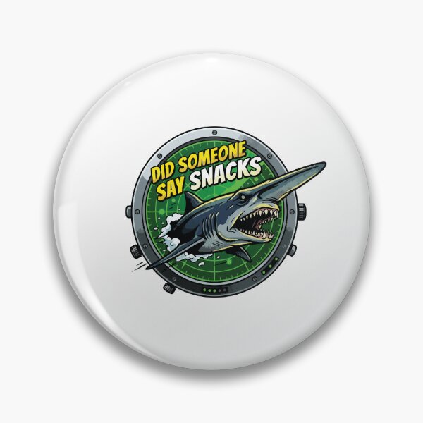 Item preview, Did Someone Say Snacks Pop Art Goblin Shark designed and sold by Arc2020.