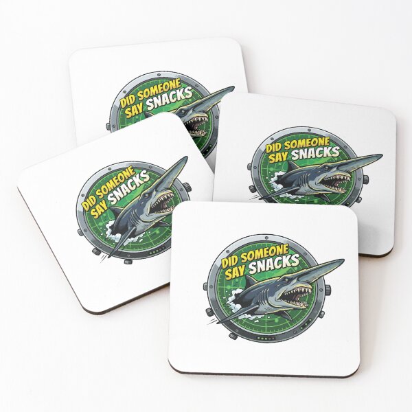 Item preview, Did Someone Say Snacks Pop Art Goblin Shark designed and sold by Arc2020.