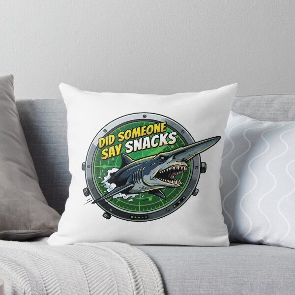 Item preview, Did Someone Say Snacks Pop Art Goblin Shark designed and sold by Arc2020.