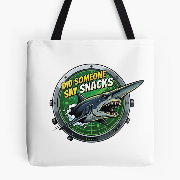 Item preview, Did Someone Say Snacks Pop Art Goblin Shark designed and sold by Arc2020.