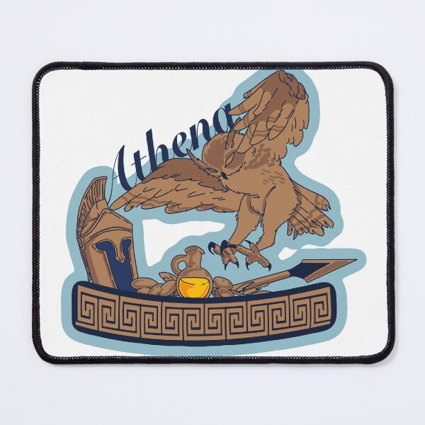 Item preview, Athena Greek Goddess Symbol designed and sold by Ambrosia Artwork .