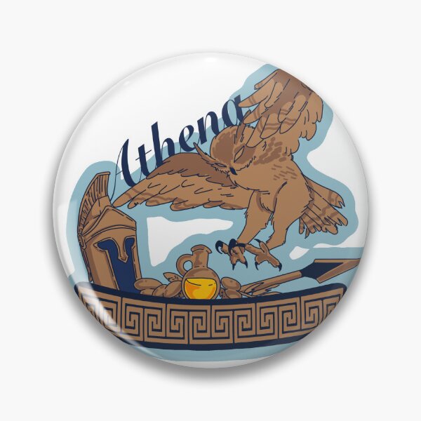 Item preview, Athena Greek Goddess Symbol designed and sold by Ambrosia Artwork .