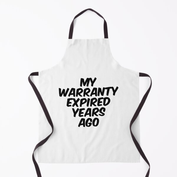 Item preview, Text Typography My warranty expired years ago Aging Humor designed and sold by TypeboldStudio.