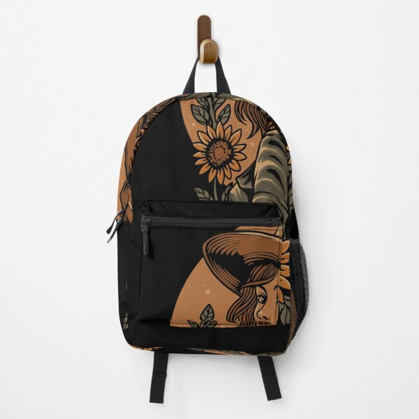 Item preview, Vintage Cowgirl with Sunflowers Illustration designed and sold by phsycartwork.