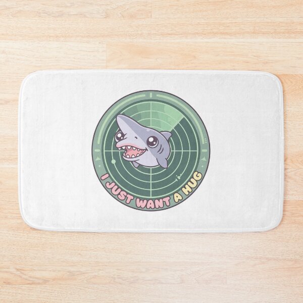Item preview, I Just Want A Hug Kawaii Goblin Shark Radar designed and sold by Arc2020.