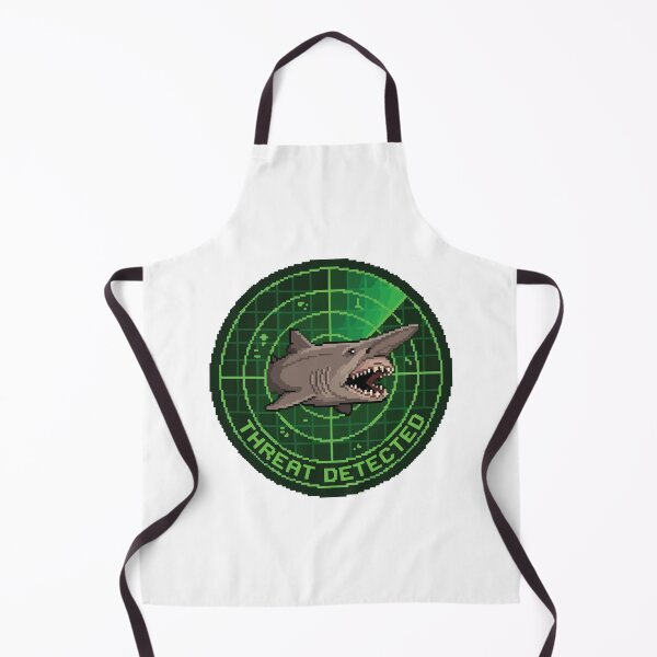 Item preview, Threat Detected Pixel Art Goblin Shark Radar designed and sold by Arc2020.