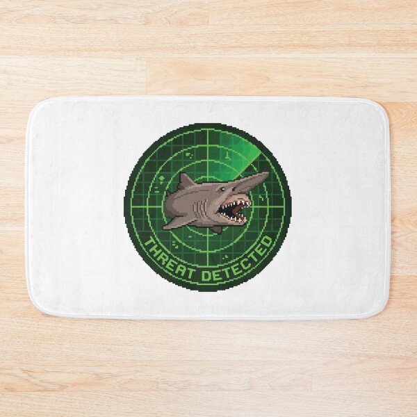 Item preview, Threat Detected Pixel Art Goblin Shark Radar designed and sold by Arc2020.