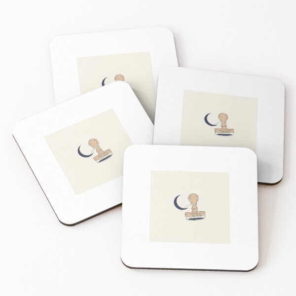 Item preview, Approved by the Moon Minimalist Lunar Design designed and sold by ImagineDraws.