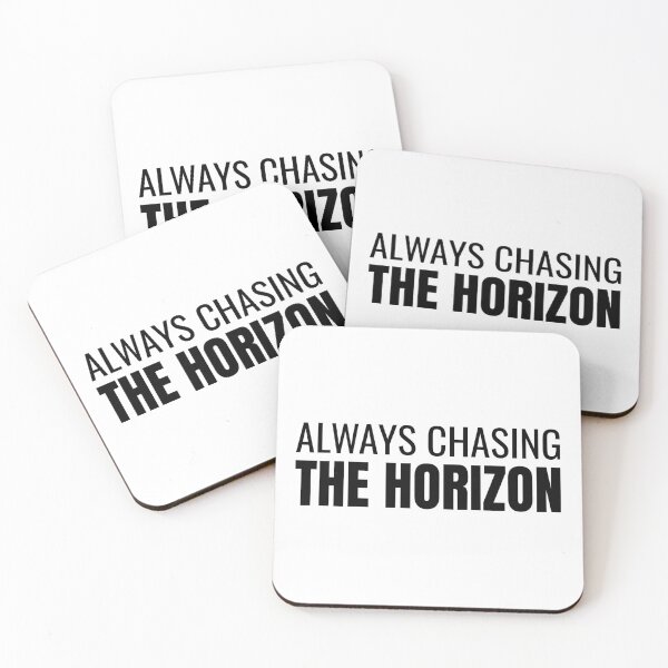 Item preview, Always Chasing the Horizon (Black) designed and sold by ShipCrewNation.