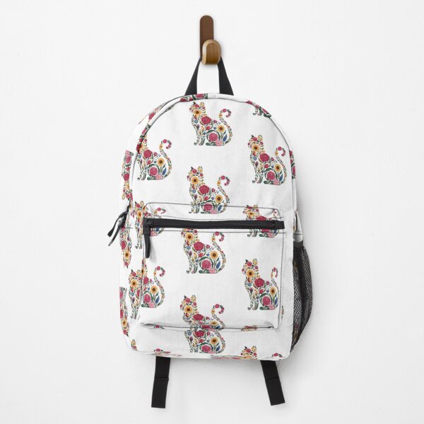 Item preview, Floral Cat Silhouette Vintage Wildflower Botanical cat designed and sold by Gbriel3.