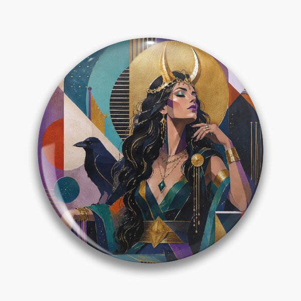 Item preview, Norse Loki: a cunning trickster, shape-shifter, and agent of chaos painting. designed and sold by GalleryKauffeld.
