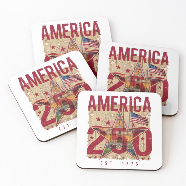 Item preview, The Alamo Texas America 250 Semiquincentennial 1776-2026 Vintage USA Tee v2 designed and sold by DarylWelsh2024.