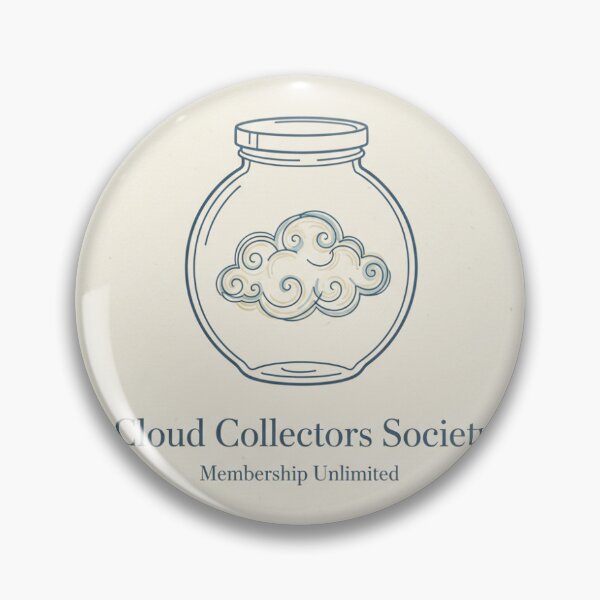 Item preview, Cloud Collectors Society Minimalist Sky Design designed and sold by ImagineDraws.