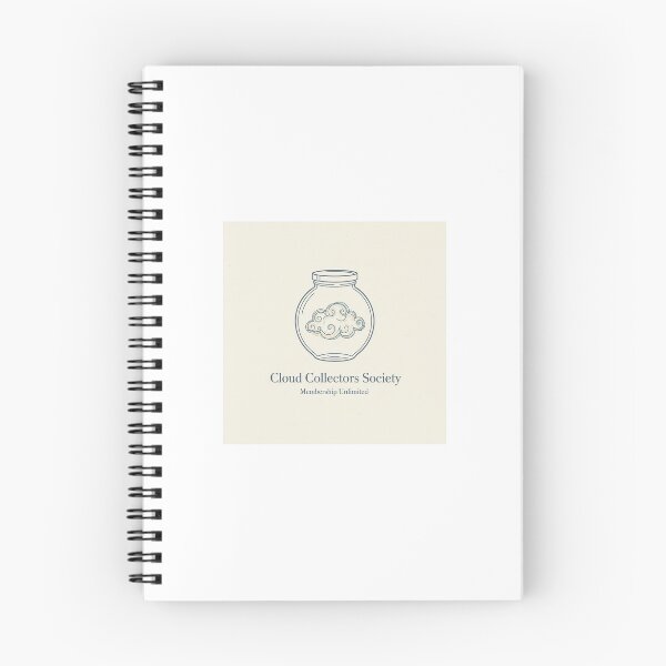 Item preview, Cloud Collectors Society Minimalist Sky Design designed and sold by ImagineDraws.