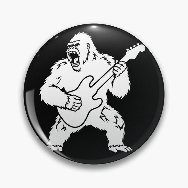 Item preview, Rock And Roll Gorilla Electric Guitarist Musician designed and sold by Doodleoub.