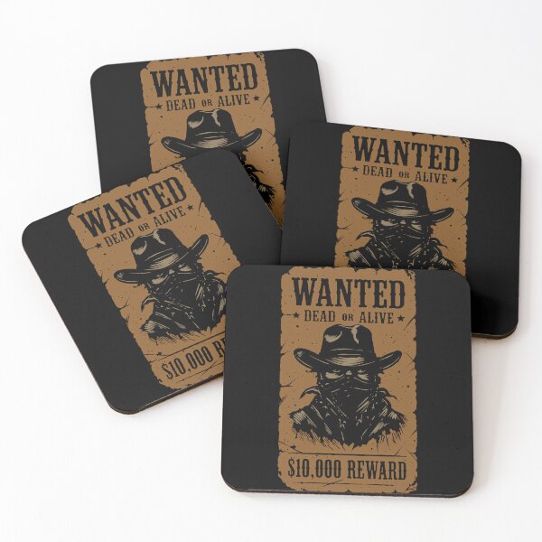 Item preview, Wanted Dead or Alive Cowboy Poster T-Shirt designed and sold by phsycartwork.