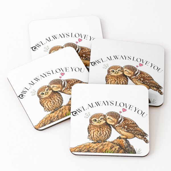 Item preview, Owl always loves you designed and sold by Willow & Ivory.