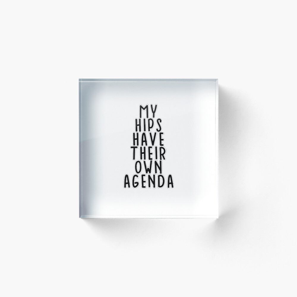 Artikel-Vorschau von Acrylblock, designt und verkauft von TypeboldStudio.