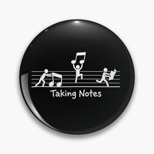 Item preview, Taking Notes Music Pun Musician Music Lover designed and sold by Doodleoub.