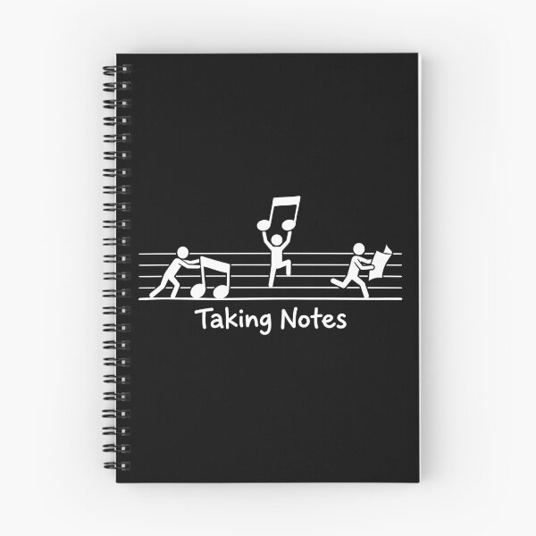 Item preview, Taking Notes Music Pun Musician Music Lover designed and sold by Doodleoub.