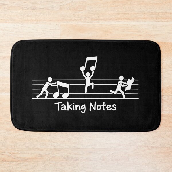 Item preview, Taking Notes Music Pun Musician Music Lover designed and sold by Doodleoub.