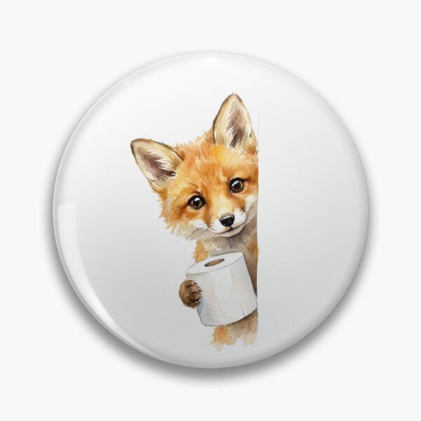 Item preview, Fox Peeking Tissue designed and sold by Roy & Tiffany.