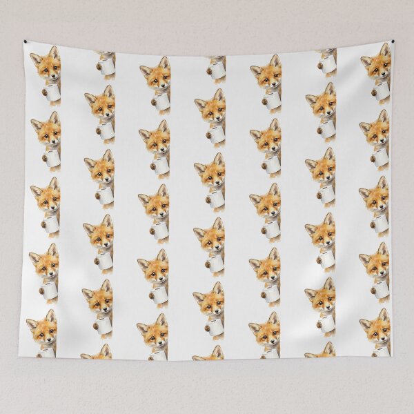 Item preview, Fox Peeking Tissue designed and sold by Roy & Tiffany.