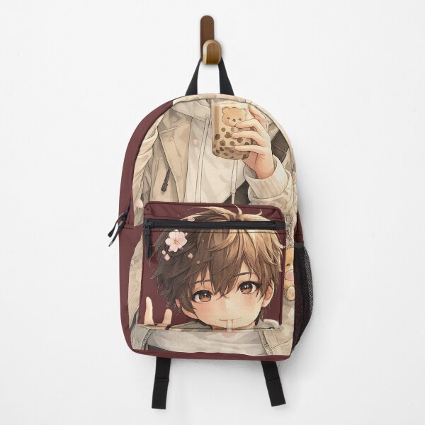 Item preview, Cute Anime Boy Bubble Tea designed and sold by Apexcart.