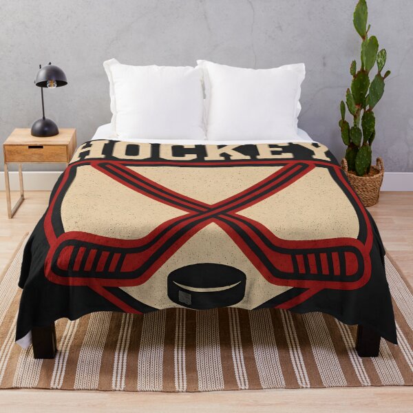Item preview, Vintage Hockey Shield Logo With Crossed Sticks designed and sold by PandaTShirtShop.