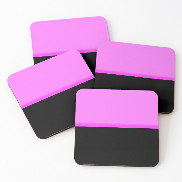 Item preview, Hot Pink and Black Color Block with Shadow designed and sold by pluielegere.